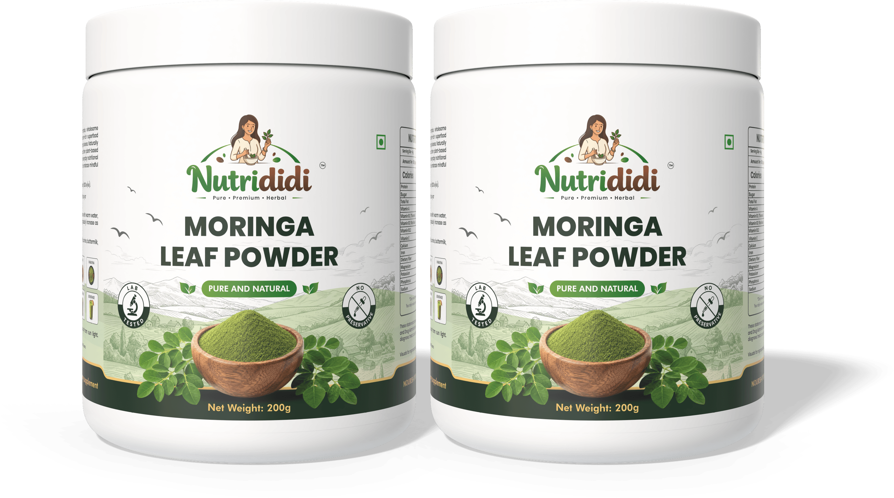 Moringa Leaf Powder Combo Pack