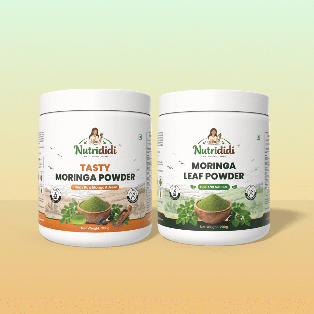 Moringa Leaf Powder + Tasty Moringa Combo