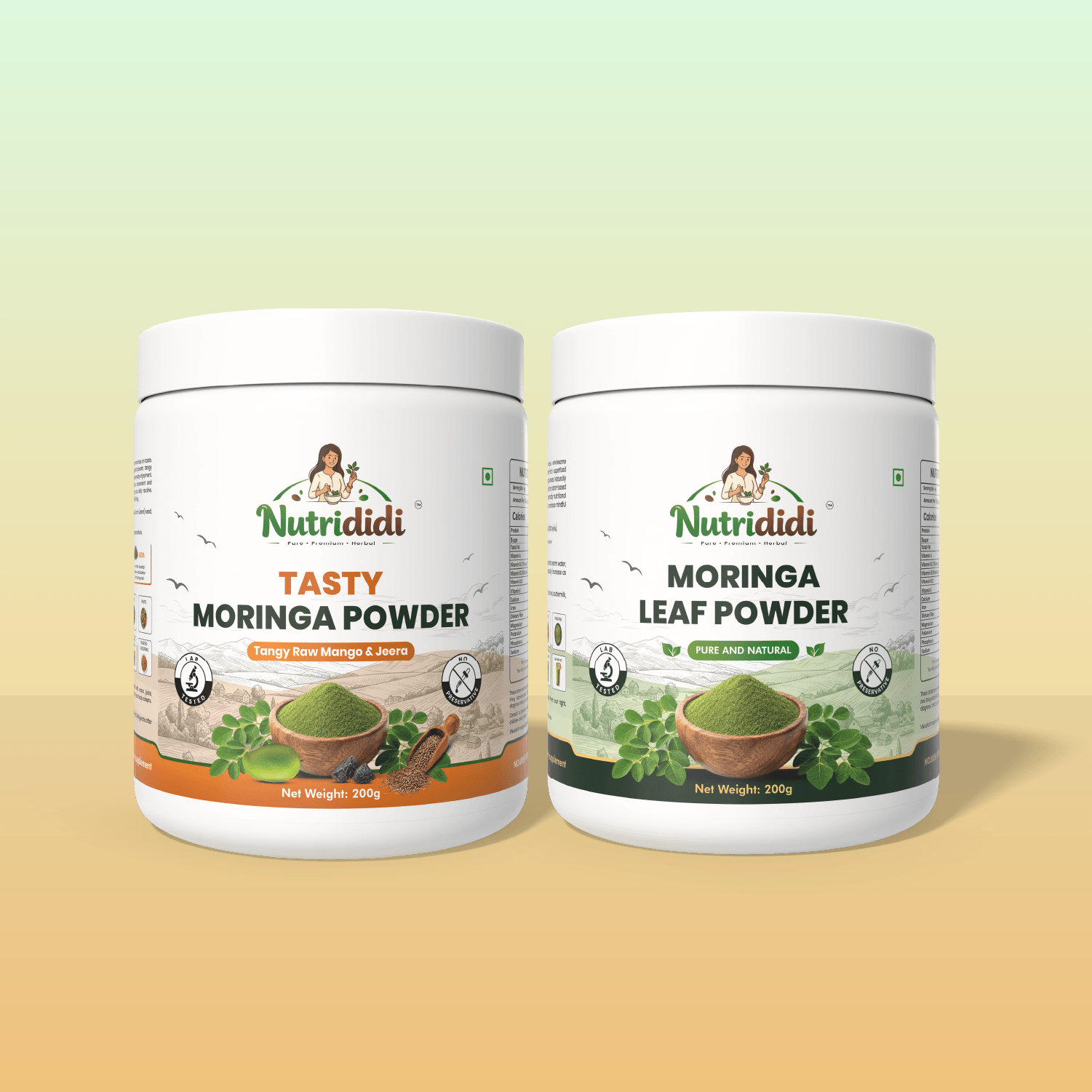 Moringa Leaf Powder + Tasty Moringa Combo - Image 1
