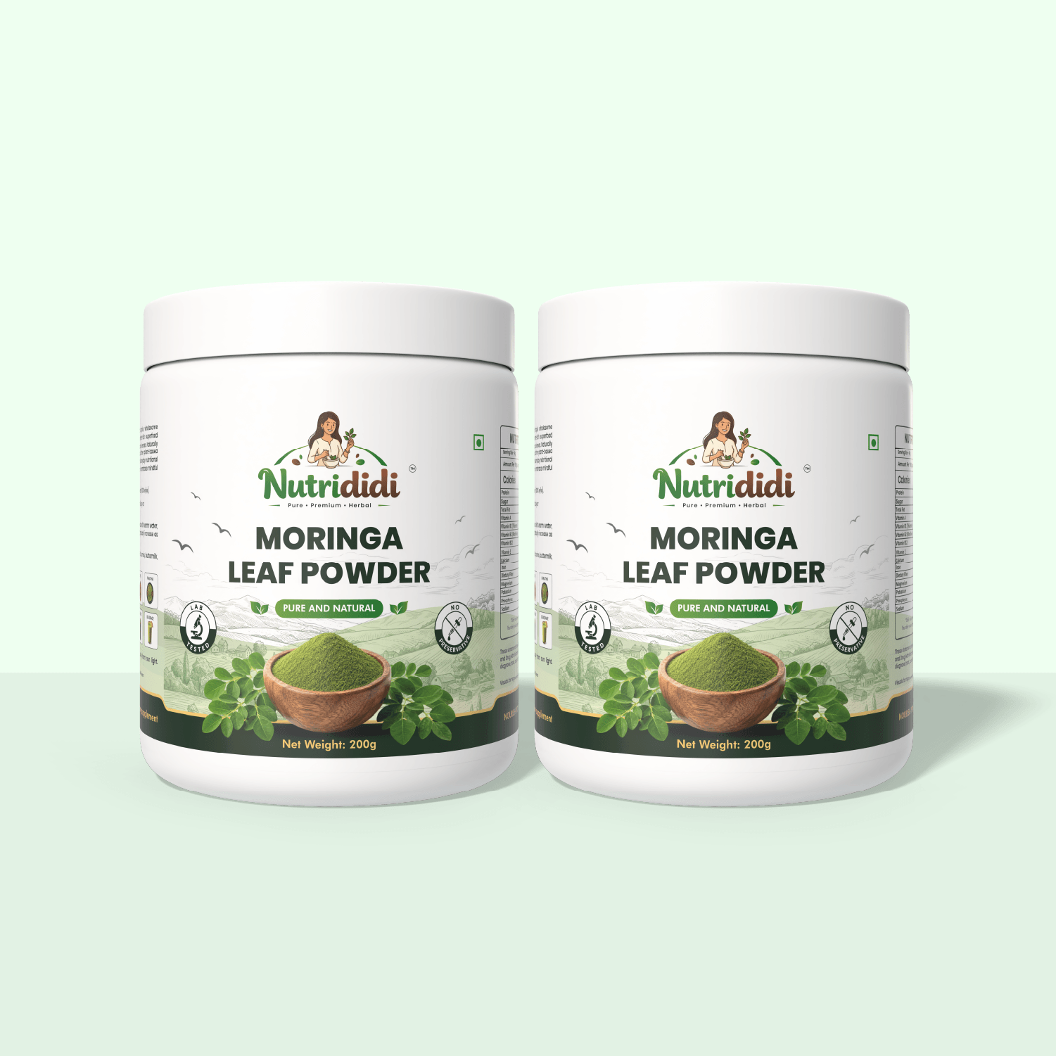Moringa Leaf Powder Combo Pack - Image 1